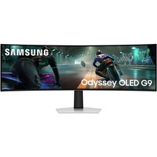 Samsung 49-Inch Odyssey G9 Dual QD-OLED G91SD Curved Ultrawide Gaming Monitor - picture
