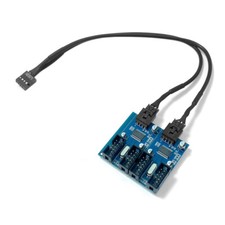 Motherboard USB  Extension Hub Adapter for 9PIN  plit 4 Enhanced version picture