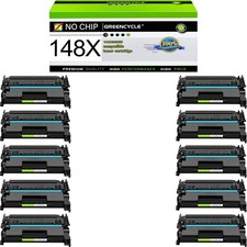 10PC 148X W1480X Toner Cartridge for HP LaserJet Pro 4001n MFP 4101fdw~NO CHIP picture