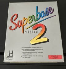 SUPERBASE 2 PERSONAL Precision Software Commodore Amiga Vintage picture