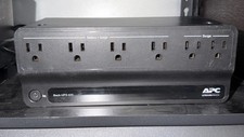 APC BE425M Back-UPS 425VA 255W Battery Backup Surge Protector 6 Outlet UPS picture