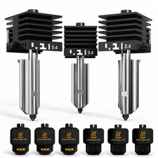 3 Pack 0.4mm Hotend for Bambu Lab X2D, P2S, H2D, H2S, H2C, A1, A1 Mini and A2L picture