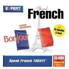 Expert Speak French PC CD foreign language vocabulary pronunciation talk words picture