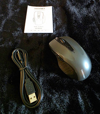 TeckNet TK-MS317 Wireless Rechargeable Ergonomic Optical Mouse 2400DPI 6Btn picture