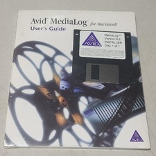 New Avid MediaLog Version 6.5 Software Disk & User's Guide picture