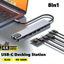 USB C to HDMI Hub for MacBook Air/Pro Screen Expansion Adapter PD RJ45 TF SD OTG picture