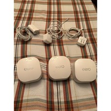 eero 6+ Plus Mesh WiFi System 3-Pack Bundle with Power Adapters — Tested picture