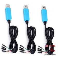 PL2303TA USB to TTL Serial Cable Debug Console Cable for Raspberry Pi 3 Pack picture