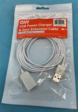 QVS USB Power Charger & Sync Extension Cable 6.5ft.  (Type A Male to Female) picture