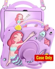 Case for Samsung Galaxy Tab A9 Plus 11 Inch - Cute Cartoon Mermaids with Strap picture