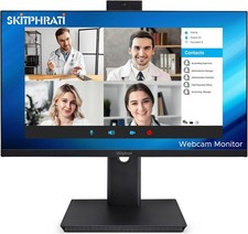 27 Inch Business Webcam Monitor, 1080P IPS 120HZ, 27 Inch, Black picture