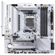 Colorful CVN B650M GAMING FROZEN V14 AM5 DDR5 Motherboard// picture