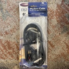 BELKIN Modem Cable PCs DB25 Serial Ports Pro Series 6’ Female & Male F2J088-06 picture