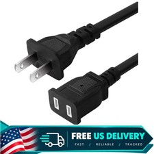 Universal 2-Prong AC Power Cord for DeWalt DXAEJ14 DXAEPS2 Jump Starter 6.5ft picture