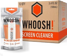 WHOOSH Screen Shine Go XL – Screen Cleaner Kit, Set of 12, 3.4 fl oz picture
