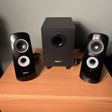 Logitech Z323 30W Speaker System with Subwoofer  Black  (tested) picture