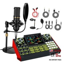 G9 Podcast Microphone Bundle with Live Sound Card Audio Mixer, Podcast G9-BM800 picture