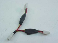4-Pin Molex Peripheral Power Splitter Cable 1x Female to 2x Male Y Adapter picture