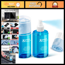 2 Pcs Touchscreen Cleaner Spray & Wipes, Car Screen Cleaning Kit for Electronics picture