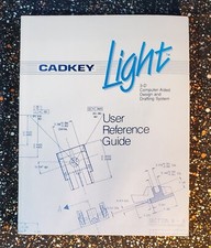 Cadkey Light 3-D Computer Aided Design and Drafting System, Version 4, PB, 1991 picture