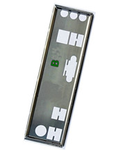OEM I/O Shield For Asus C8HM70-I HDMI Rear Baffle Motherboard Backplate IO picture