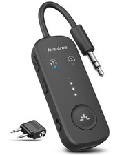 Relay Airplane Bluetooth Adapter Dual Link for 2 Headphones 3.5mm aptX 25Hr picture