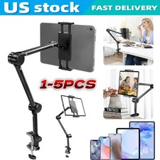 Long Arm Tablet Stand Phone Holder Lazy Bed Desk Mount For iPad iPhone Samsung picture