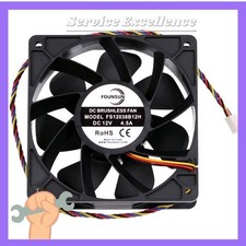One FS12038B12H 7500RPM 4-PIN DC 12V PWM Brushless Cooling Fan 120*120*38mm picture