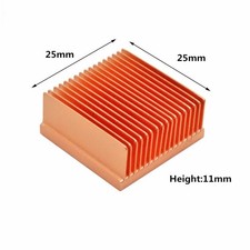 Pure Copper Heatsink DIY Heat Sink Radiator Cooling Cooler for Raspberry PI picture