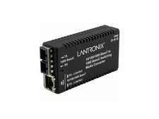 Lantronix M/GE-PSW-LX-01 Transceiver/Media Converter - 1x Network (RJ-45) - 1x S picture