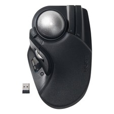ELECOM HUGE Plus Trackball Mouse M-HT1MRBK-G Bluetooth Wireless Rechargeable picture