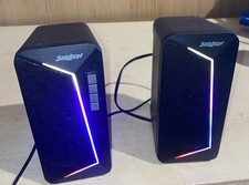 Soulion R40 RGB Speakers for Laptop/Desktop USB Powered 3.5 Aux/ Bluetooth 5.3 picture