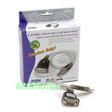 ATEN UC232A USB TO SERIAL ADAPTER  CELL PH PDA Converte 9pin RS232 Genuine picture