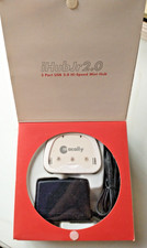 Macally iHub Jr USB 2.0 3-Port Mini Hub U2-HUBJR White NIB picture