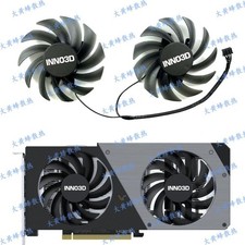 For INNO3D RTX4060 Twin X2 Midnight Graphics Card Cooling Fan CF-12915S picture