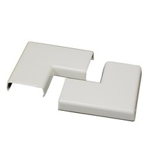 Legrand NM6 Nonmetallic Raceway Flat Elbow Extending Power Ivory picture