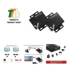 AV Access 1080P HDMI KVM USB Extender – 260ft/80M, Plug and Play Convenience picture