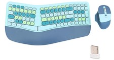 NOMI Ergonomic Wireless Keyboard and Mouse Combo Set New in Box picture