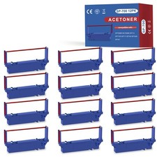 12 Pack SP700 Ribbon for SP700 Printer Ribbon Black and Red SP700 SP-700 RC70... picture