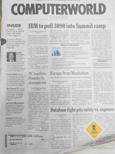 Computerworld Magazine, August 20, 1990 - IBM 3090; Ford & GE opt for UNIX, etc picture