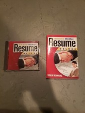 Winway Resume Deluxe Version 12 For Windows 2000 with user manual picture