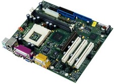 Fujitsu D1214-A11 GS4 Socket 370 2x SDRAM AGP 3x PCI mATX Mainboard picture