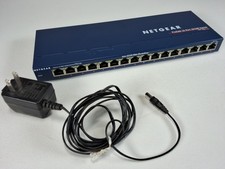 Netgear ProSafe FS116 16 Port Ethernet Switch 10/100 With Power Supply picture
