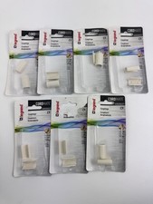 7 pack (2/pack) Legrand Wiremold C9 CordMate Plastic Cover Coupling Ivory NEW picture