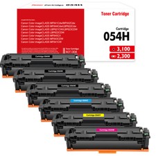 6PK Toner Compatible for Canon 054H imageClASS MF644cdw MF645C MF642cdw MF641Cw picture
