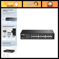 24-Port Gigabit Ethernet Switch | Rackmount Unmanaged Network Switch | Plug & Pl picture