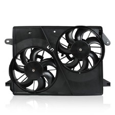 620039 Radiator Dual Cooling Fan Motor Assembly 5174358AA picture
