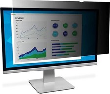 3M PF235W9B Privacy Filter for 23.5in Monitor, 16:9 - Black, Matte - Anti-glare picture