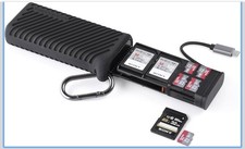 CreateMate High-Speed 2-in-1 SD Card Reader Adapter USB 3.1 Type-C UHS-Ⅱ SD 4... picture