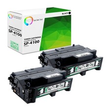 2Pk TCT Prem SP-4100 Black for Ricoh Aficio SP4100SF SP4110N Compatible Toner picture